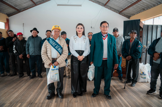 Patronato Municipal homenajeó a los padres del barrio Cuilche Miño con jornada de integración y salud preventiva