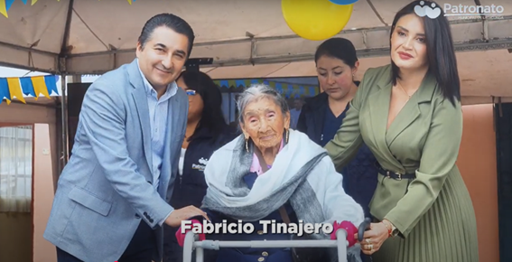 Celebramos el primer aniversario de nuestra administración en el Hogar de Ancianos